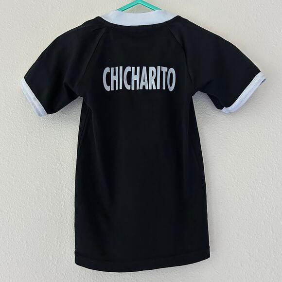 Lila’s Mexico Soccer Jersey Chicharito boys girls Patch streetwear sports 4 - Picture 7 of 9